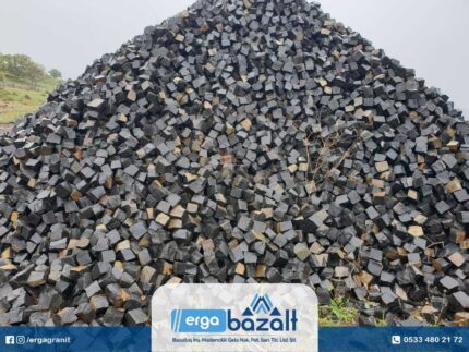 bazalt Küp taş parke taşı