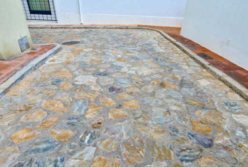 Doğal Taş Bahçe Yer Döşemeleri